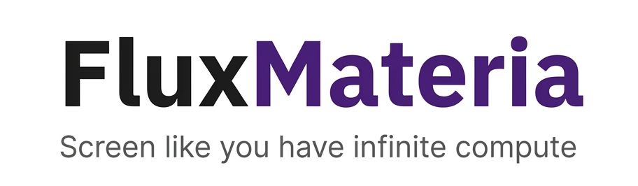 FluxMateria horizontal logo